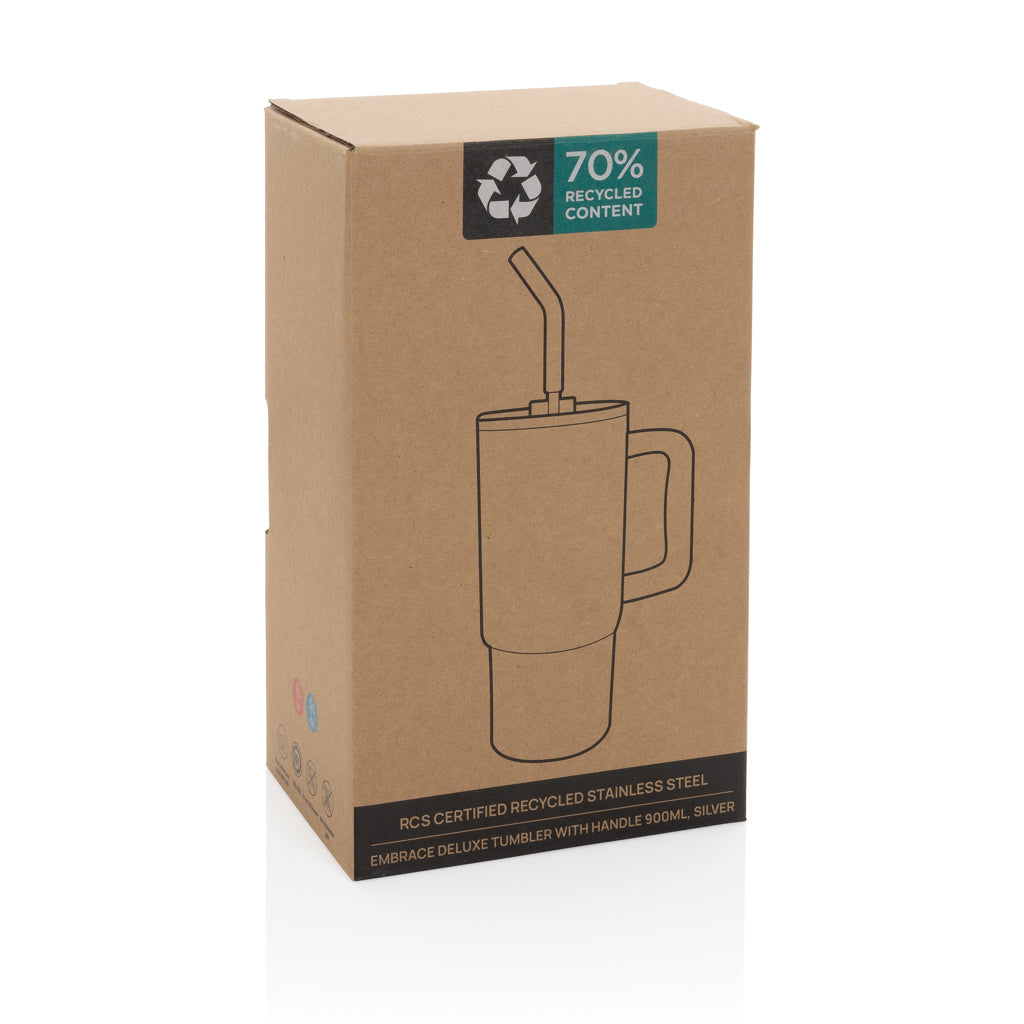 Embrace deluxe RCS återvunnet rostfritt stål 900 ml.