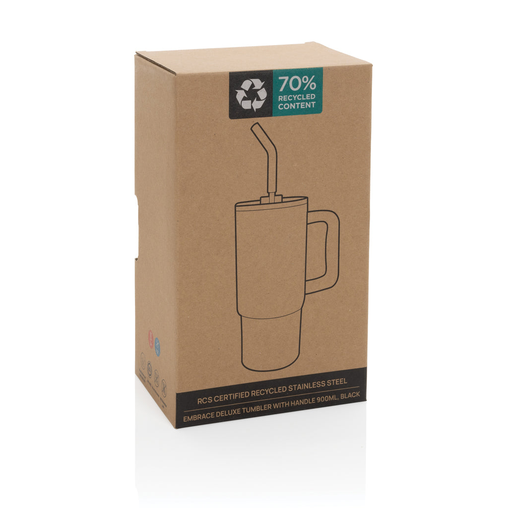 Embrace deluxe RCS återvunnet rostfritt stål 900 ml.
