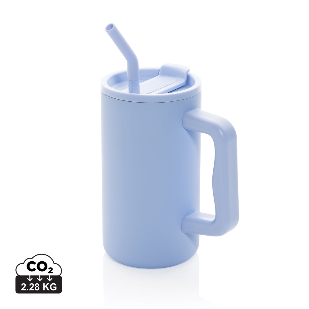 Cube RCS-certifierad kontorsmugg i återvunnet stål 800 ml.