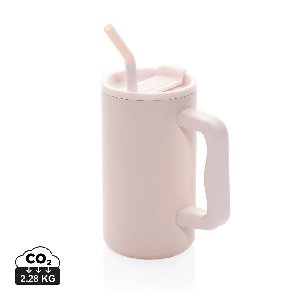 Cube RCS-certifierad kontorsmugg i återvunnet stål 800 ml.