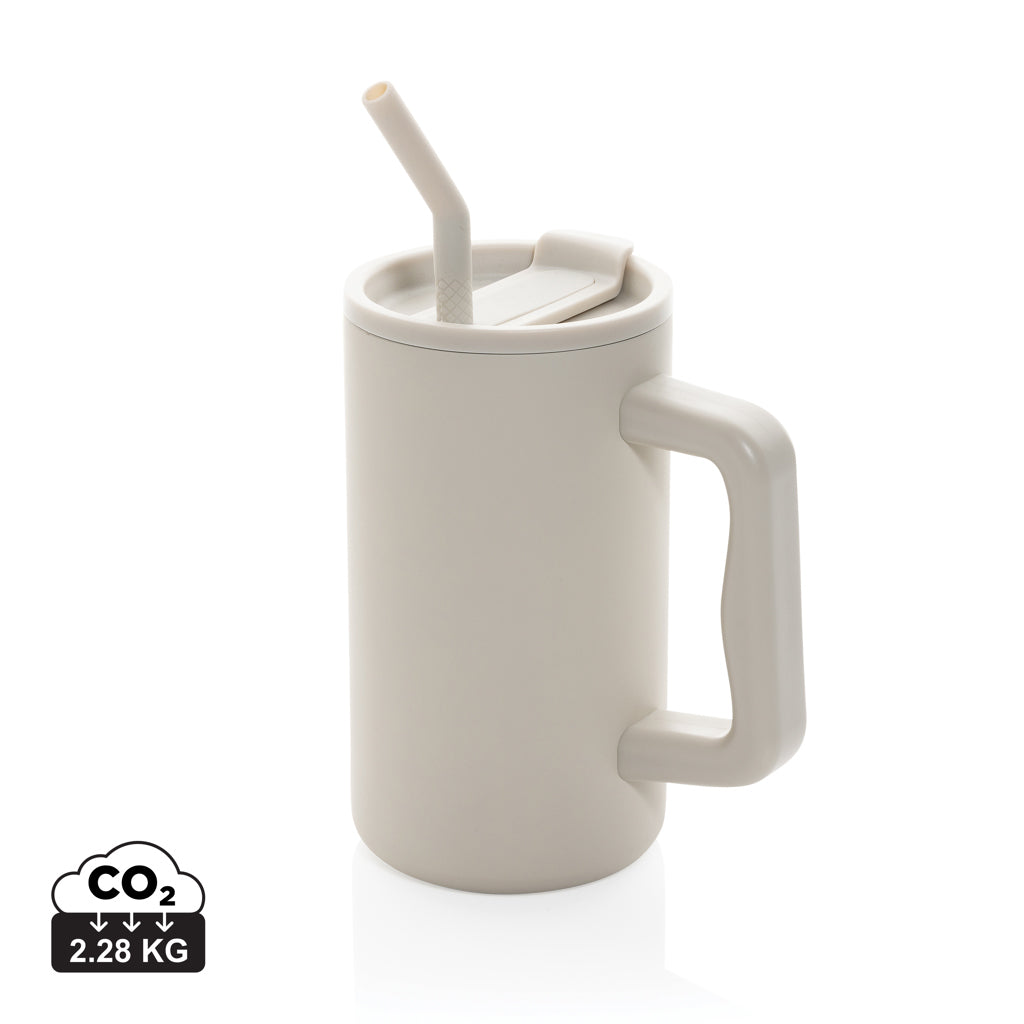 Cube RCS-certifierad kontorsmugg i återvunnet stål 800 ml.