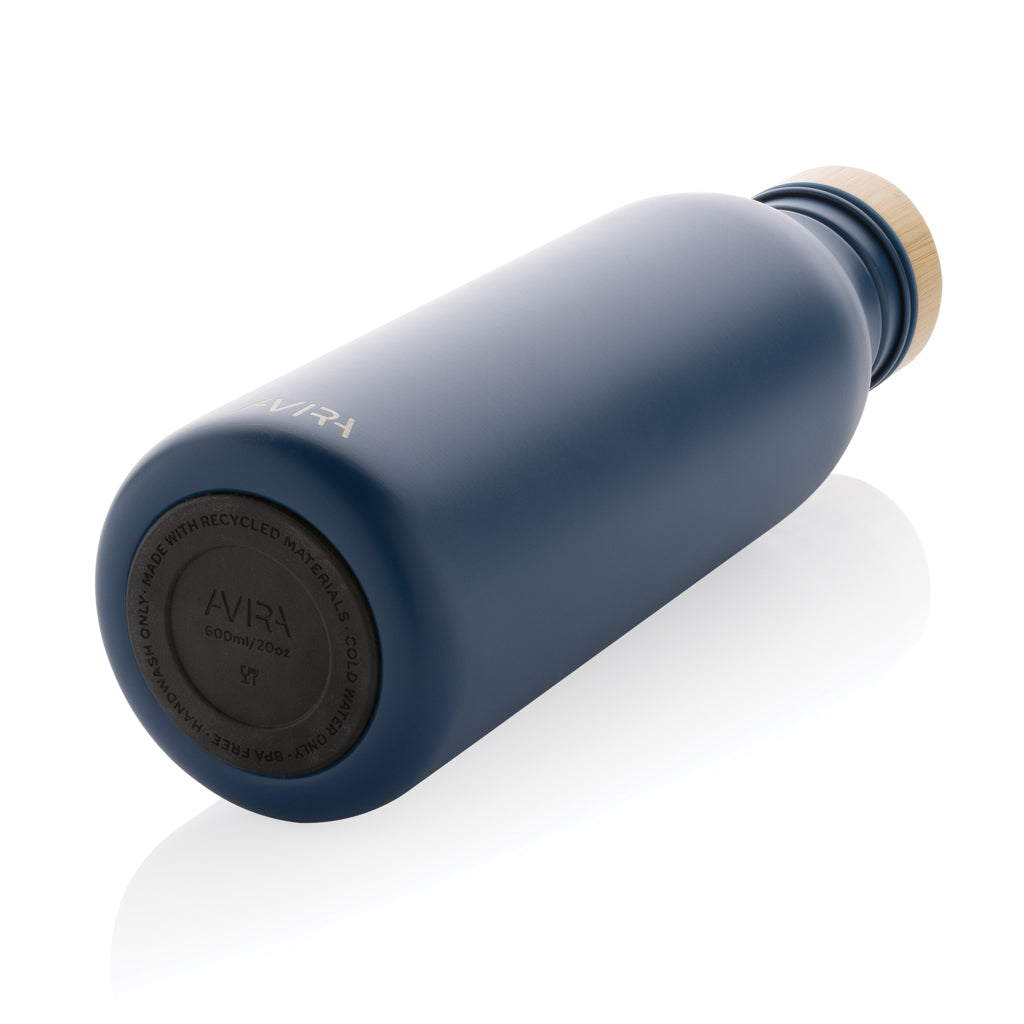 Avira Alcor RCS återvunnet stål vattenflaska 600ml