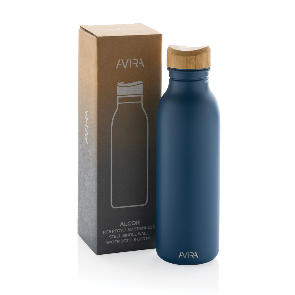 Avira Alcor RCS återvunnet stål vattenflaska 600ml