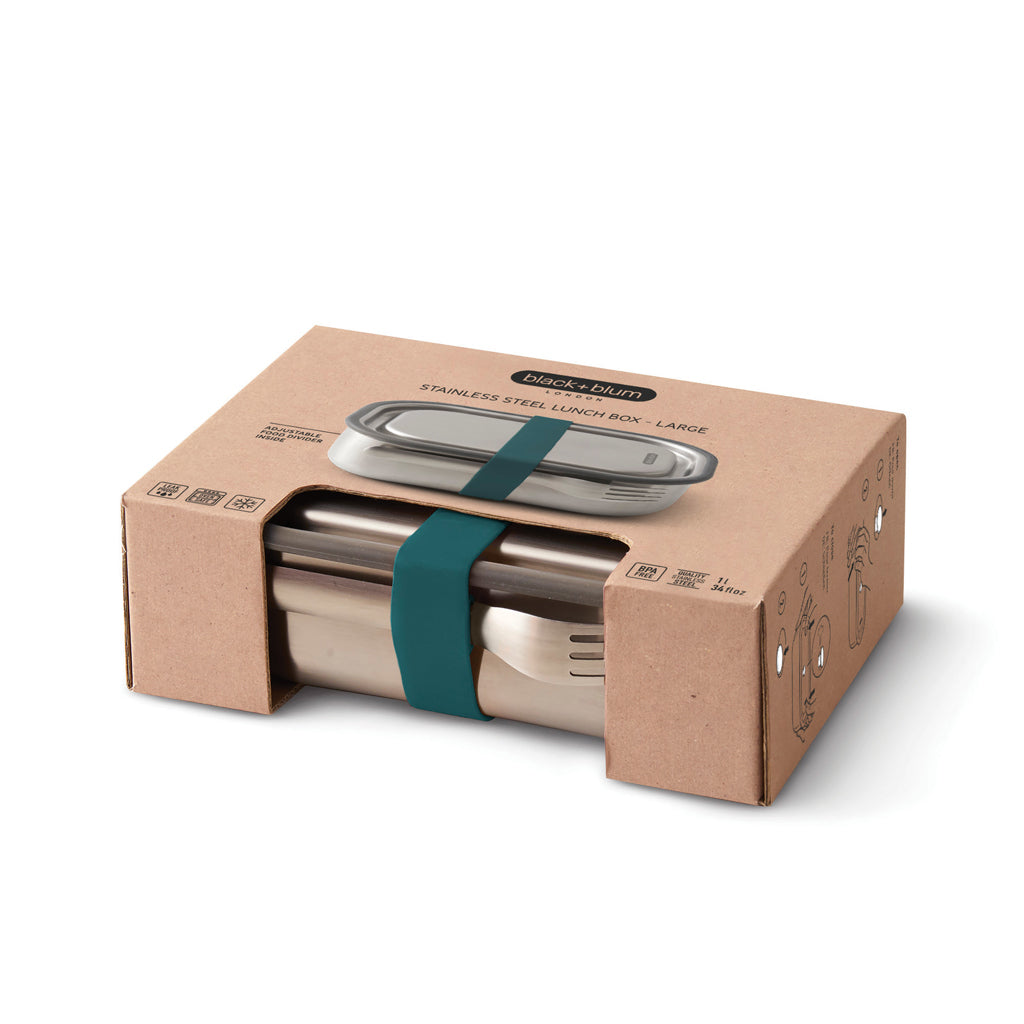Black+Blum Lunchlåda i rostfritt stål, stor