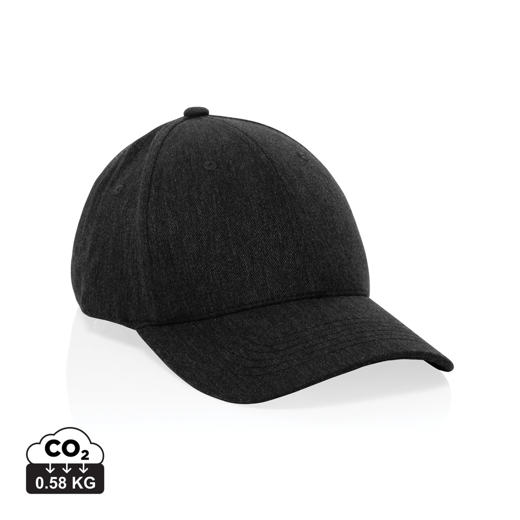 Milo AWARE™ keps med 6 paneler i återvunnen bomull 200gr