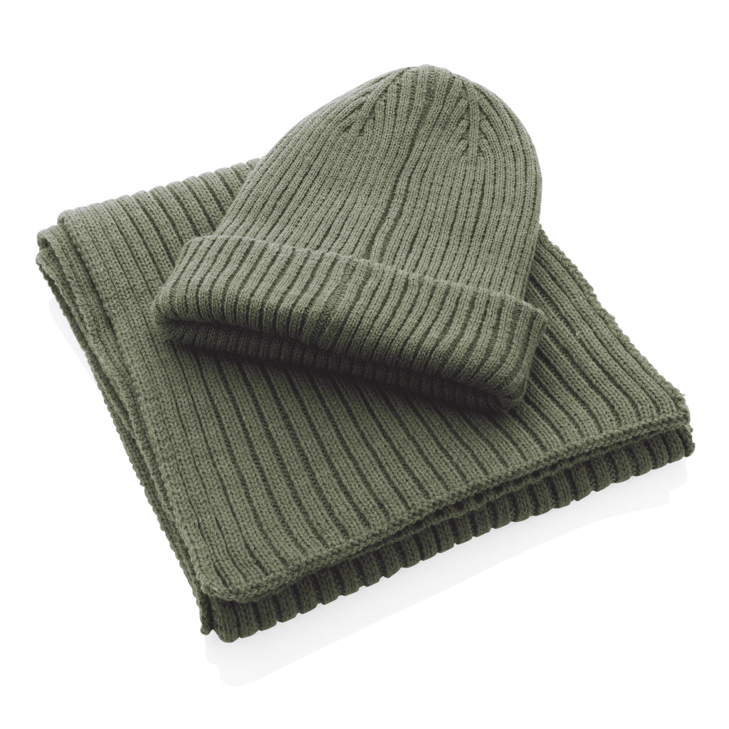 Impact AWARE™ Polylana®stickad halsduk 180x25cm