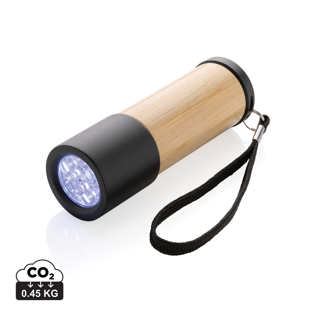Bambu- och RCS-återvunnen plastficklampa