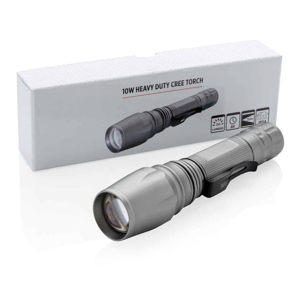 10W Heavy duty CREE-ficklampa