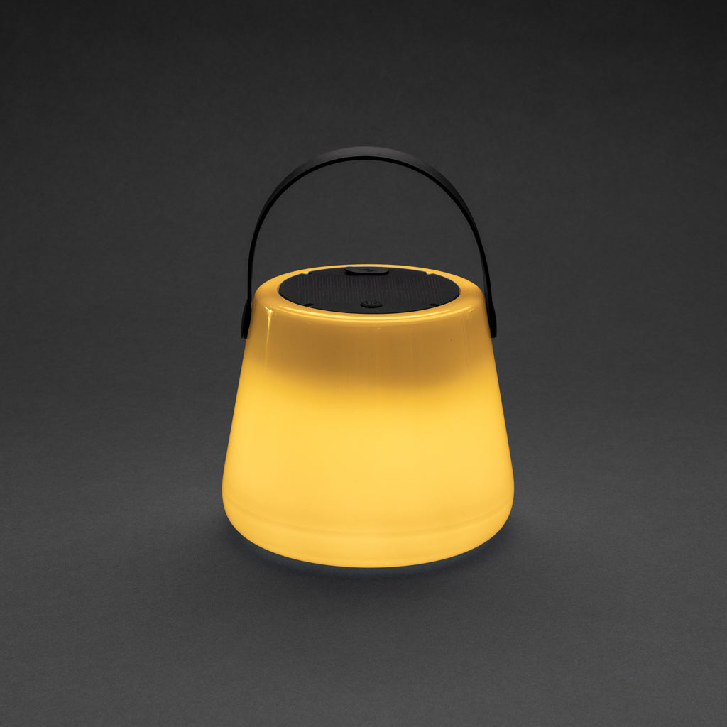 SolarGlow USB återuppladdningsbar outdoor-lampa RCS plast