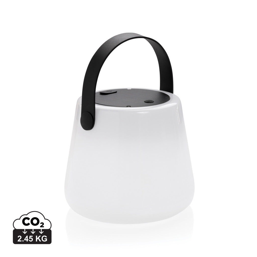 SolarGlow USB återuppladdningsbar outdoor-lampa RCS plast
