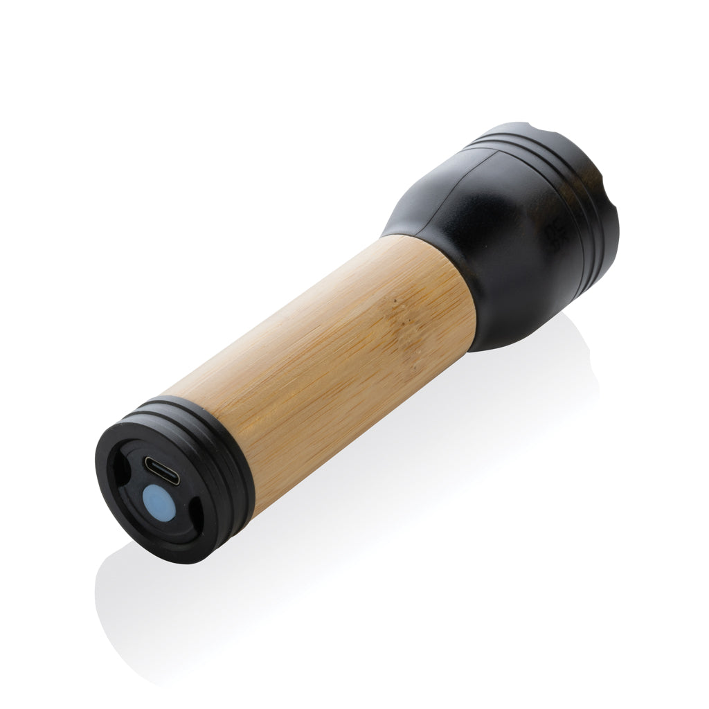 Lucid 3W ficklampa RCS certifierad återvunnen plast & bambu