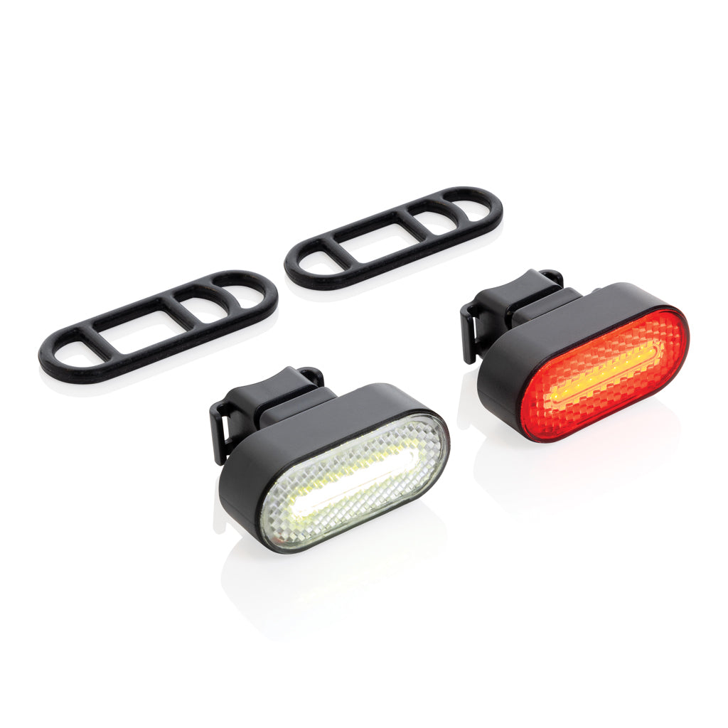 Lumino RCS återvunnen plast USB-laddningsbar cykellampa