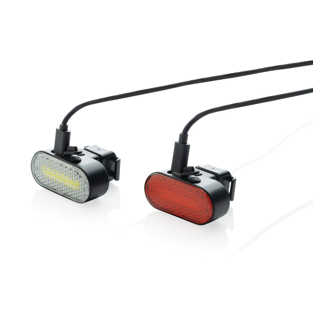 Lumino RCS återvunnen plast USB-laddningsbar cykellampa
