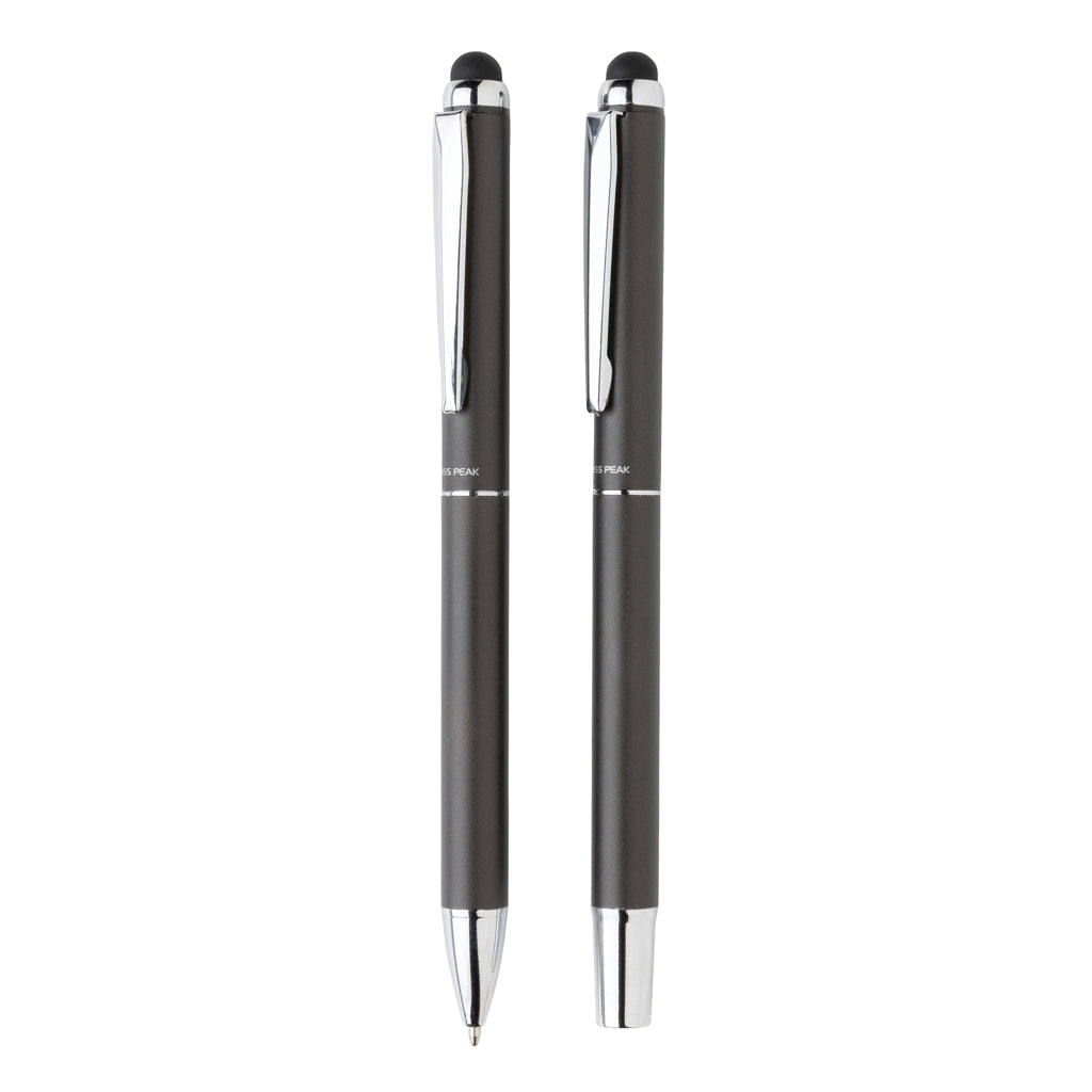 Swiss Peak lyxigt pennset i PU fodral