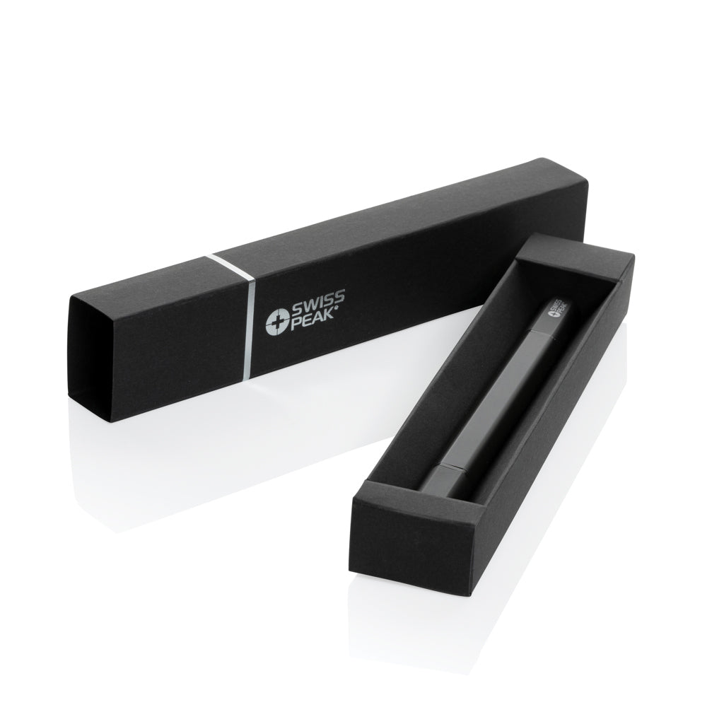 Swiss Peak Storm penna dubbla spetsar RCS återvunnen alu