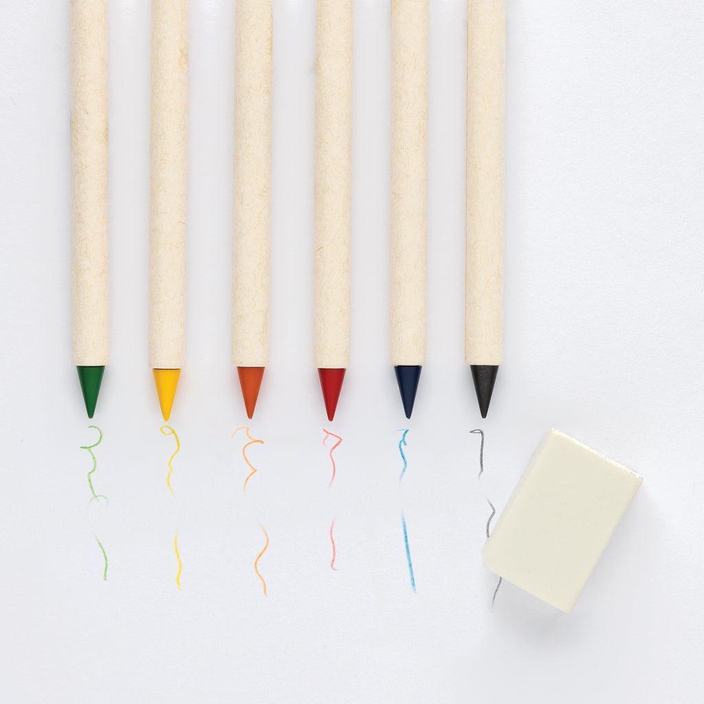 Micki GRS infinity 6 st färgpennset med anteckningsblock