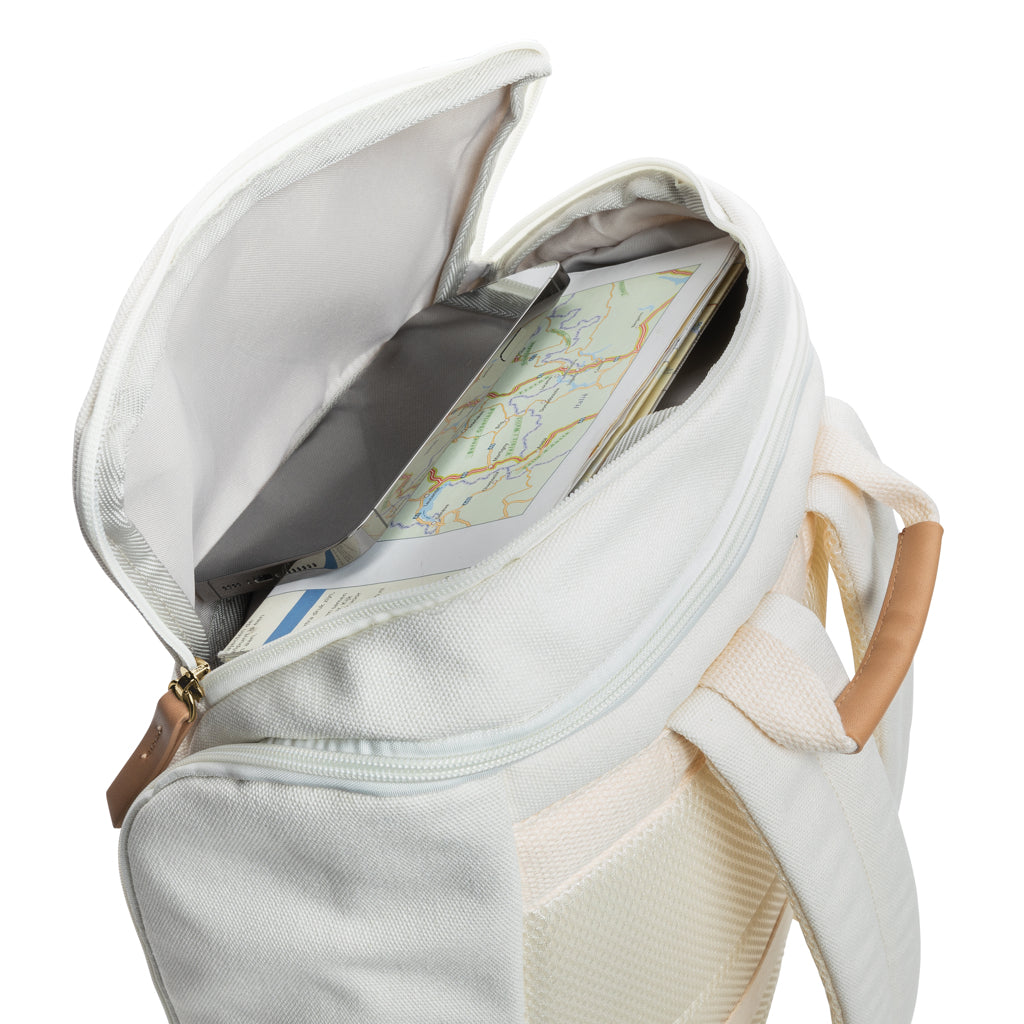 Impact AWARE™ 15' laptopryggsäck i 16 oz. återvunnen canvas