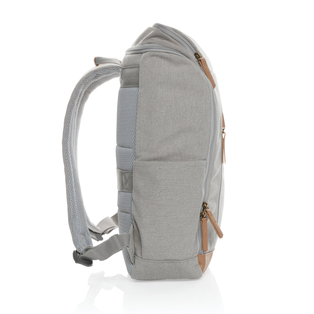 Impact AWARE™ 15' laptopryggsäck i 16 oz. återvunnen canvas