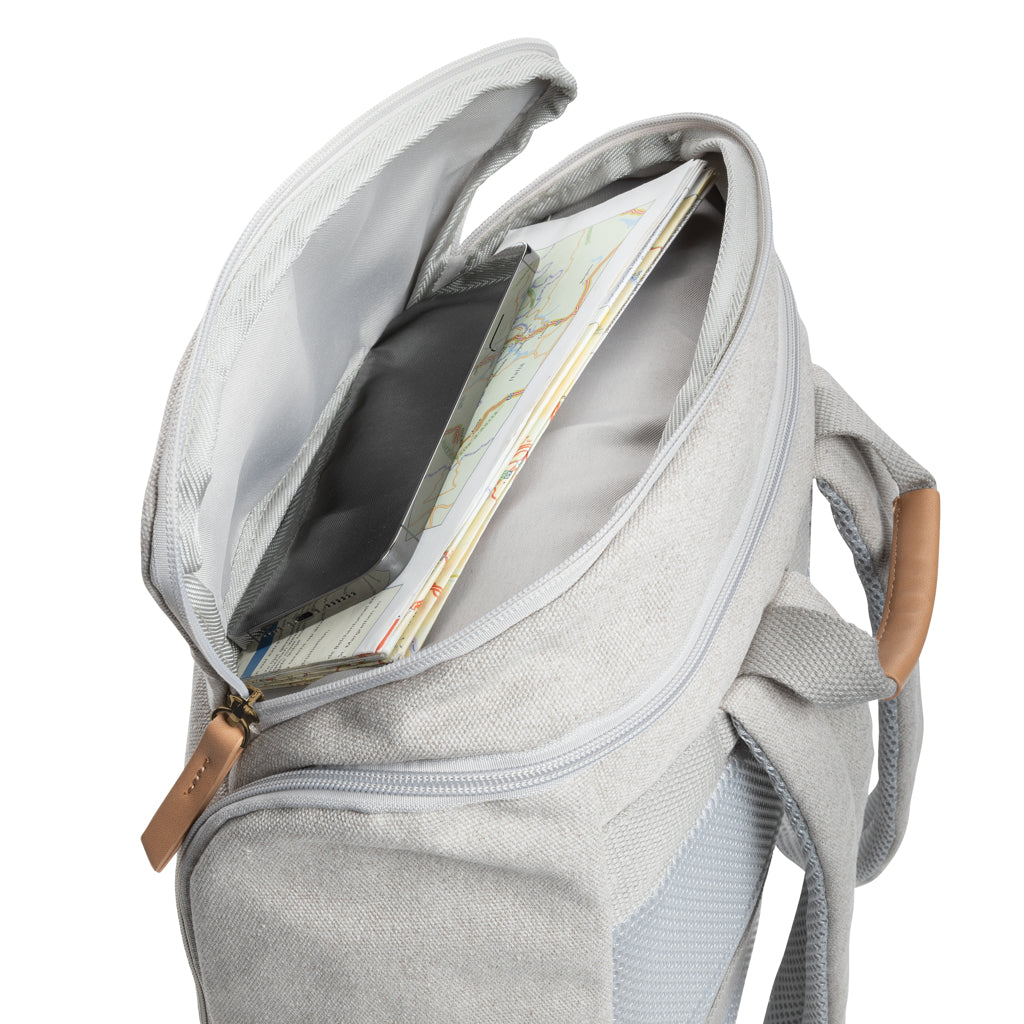 Impact AWARE™ 15' laptopryggsäck i 16 oz. återvunnen canvas