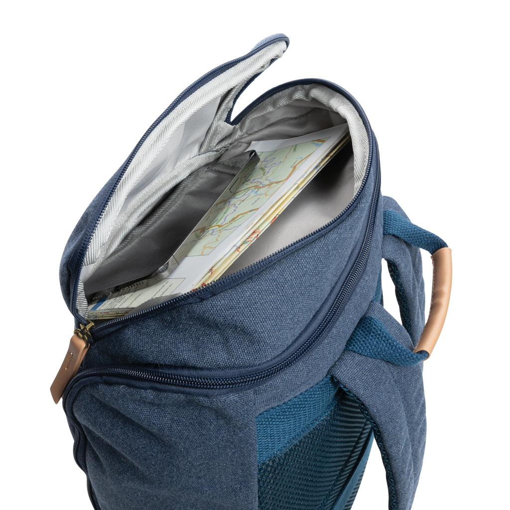 Impact AWARE™ 15' laptopryggsäck i 16 oz. återvunnen canvas