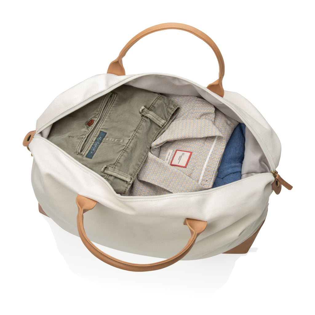 Impact AWARE™ stor weekendväska i 16 oz. återvunnen canvas
