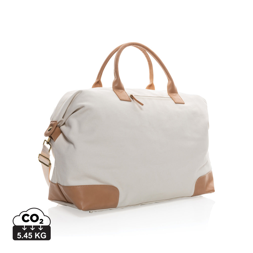 Impact AWARE™ stor weekendväska i 16 oz. återvunnen canvas