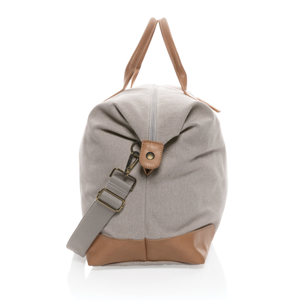 Impact AWARE™ stor weekendväska i 16 oz. återvunnen canvas
