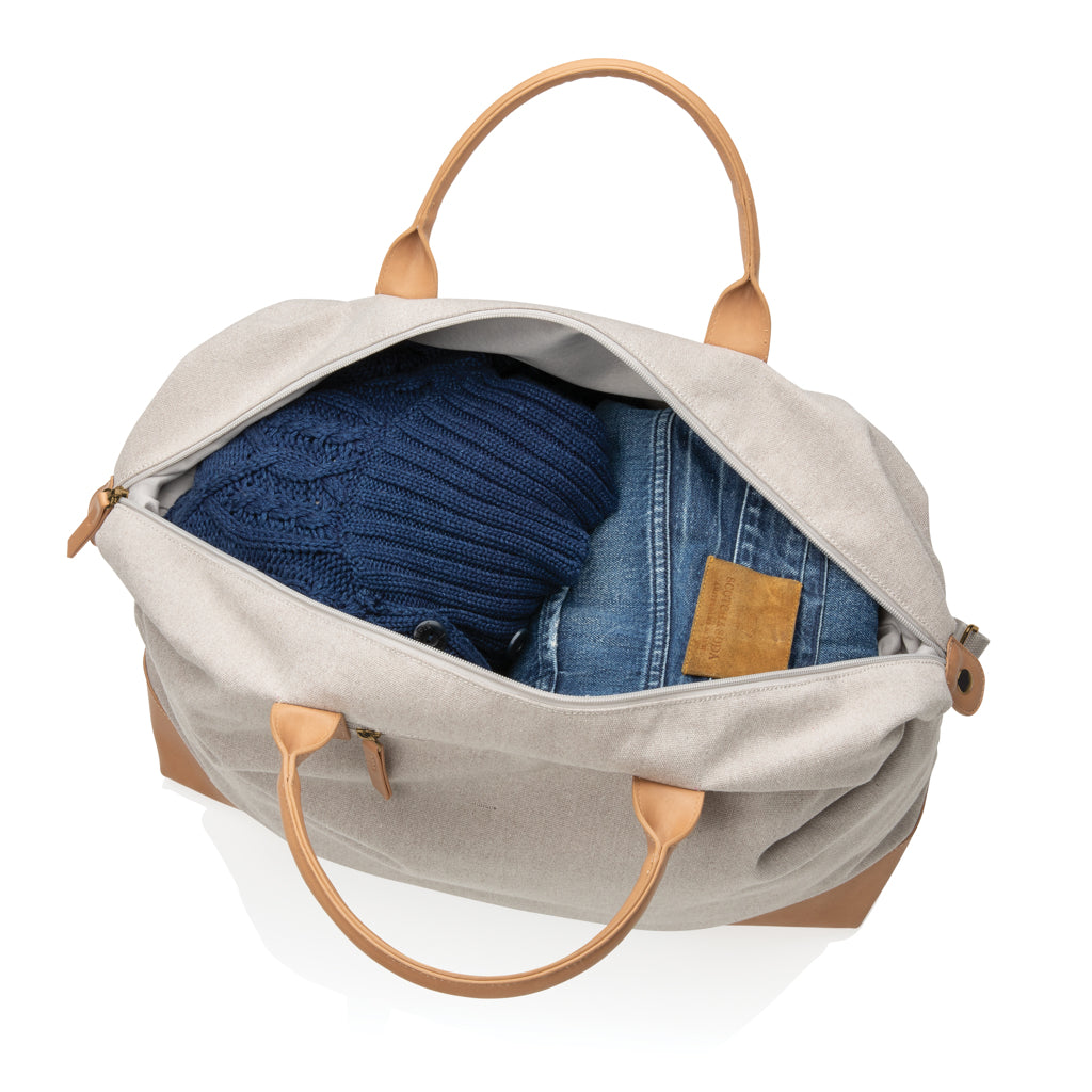 Impact AWARE™ stor weekendväska i 16 oz. återvunnen canvas