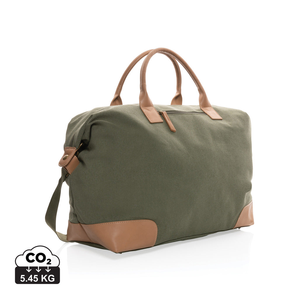 Impact AWARE™ stor weekendväska i 16 oz. återvunnen canvas