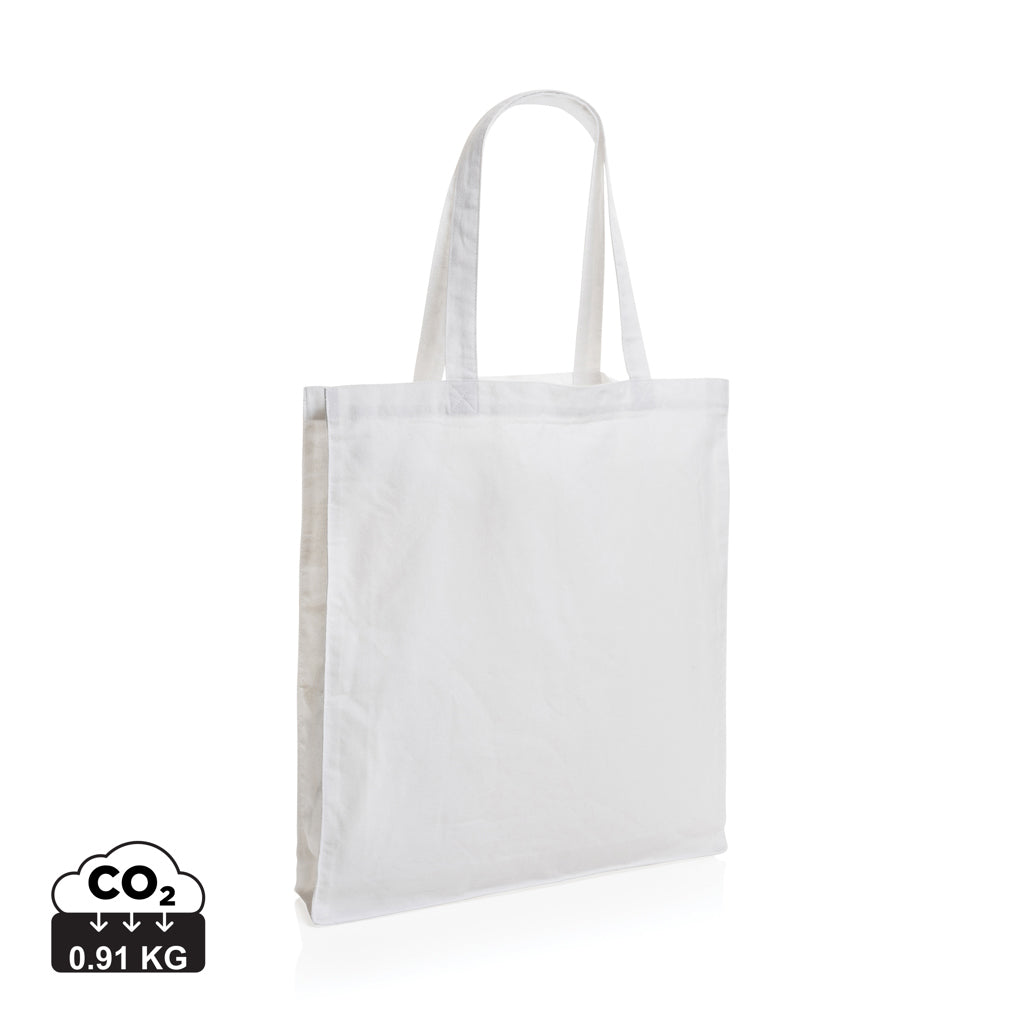 Impact AWARE™ shoppingkasse m. bälg återvunnen bomull 145gr