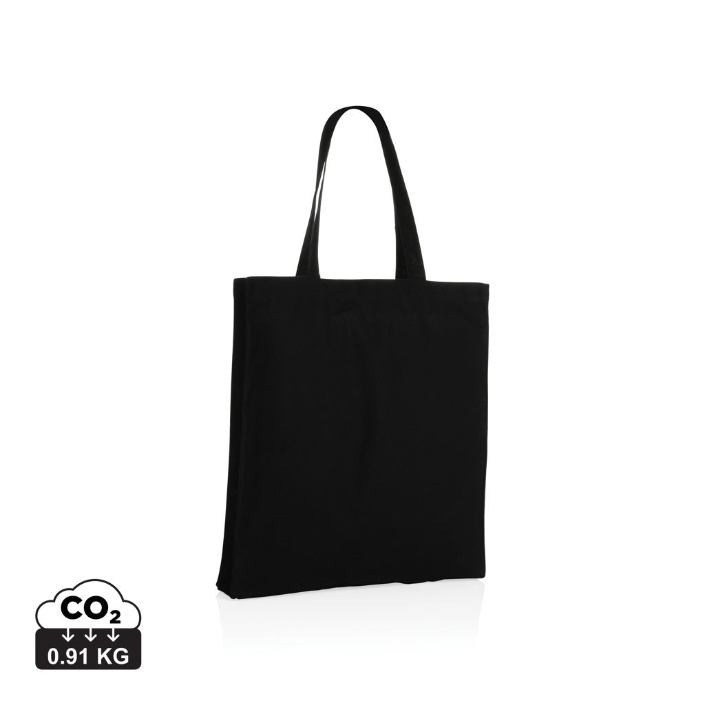 Impact AWARE™ shoppingkasse m. bälg återvunnen bomull 145gsm