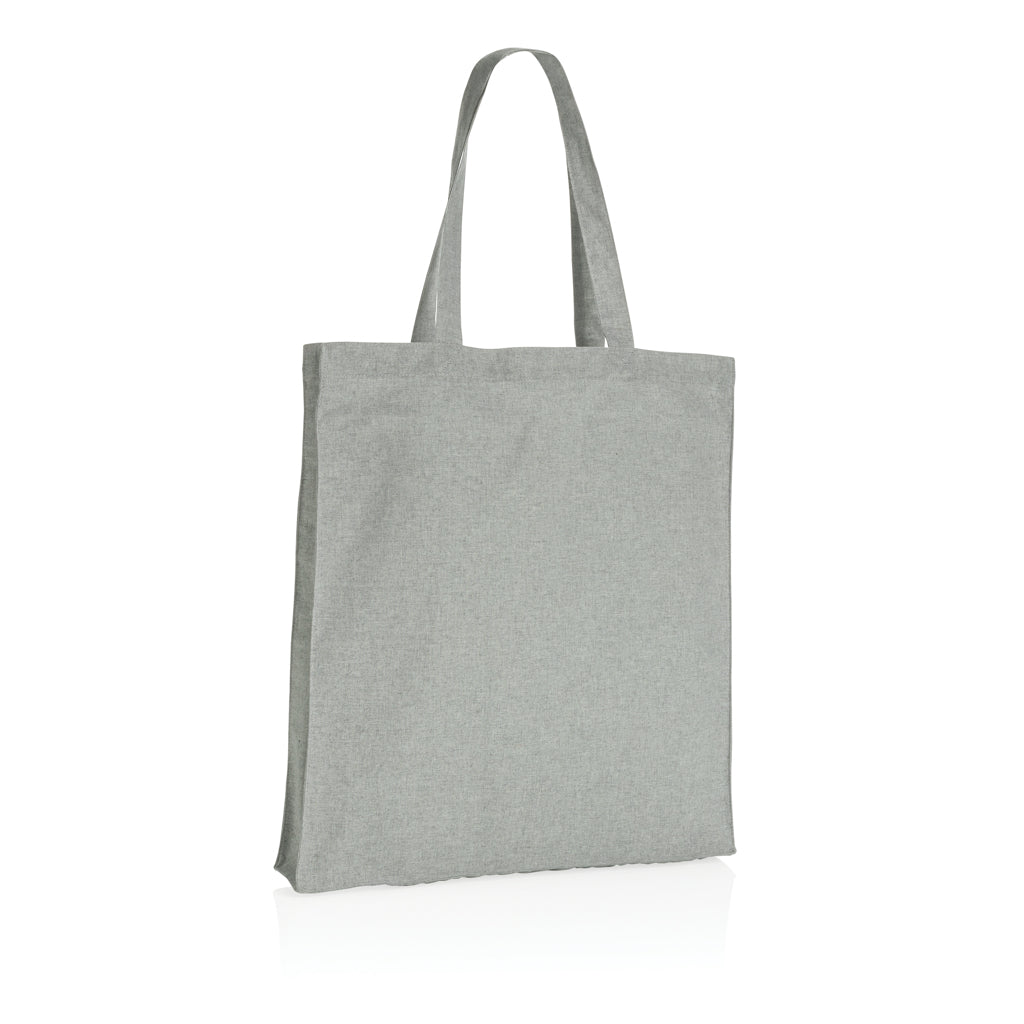 Impact AWARE™ shoppingkasse m. bälg återvunnen bomull 145gr