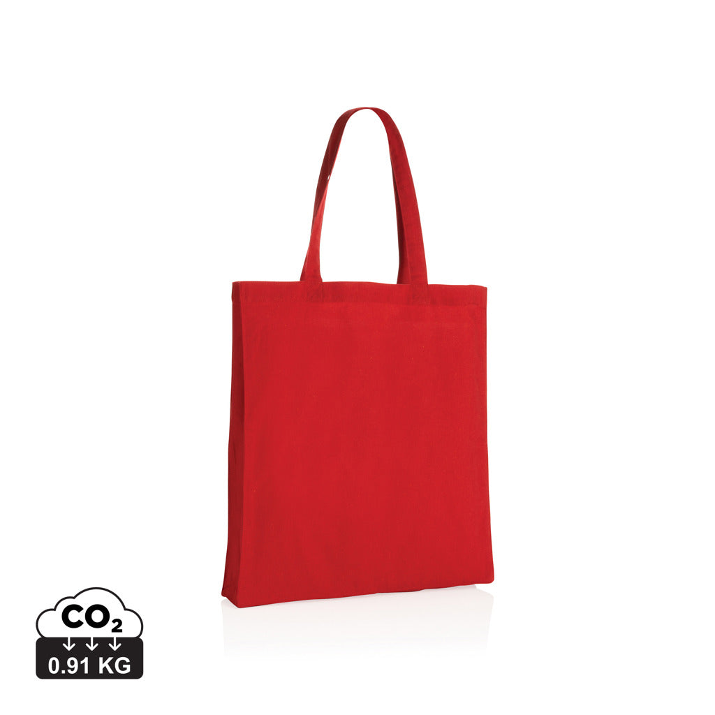 Impact AWARE™ shoppingkasse m. bälg återvunnen bomull 145gr