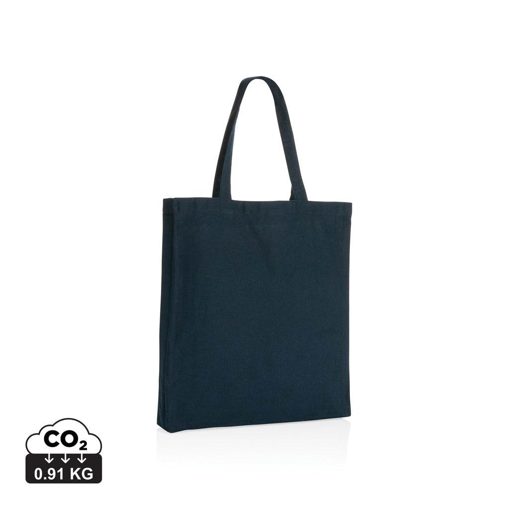 Impact AWARE™ shoppingkasse m. bälg återvunnen bomull 145gr