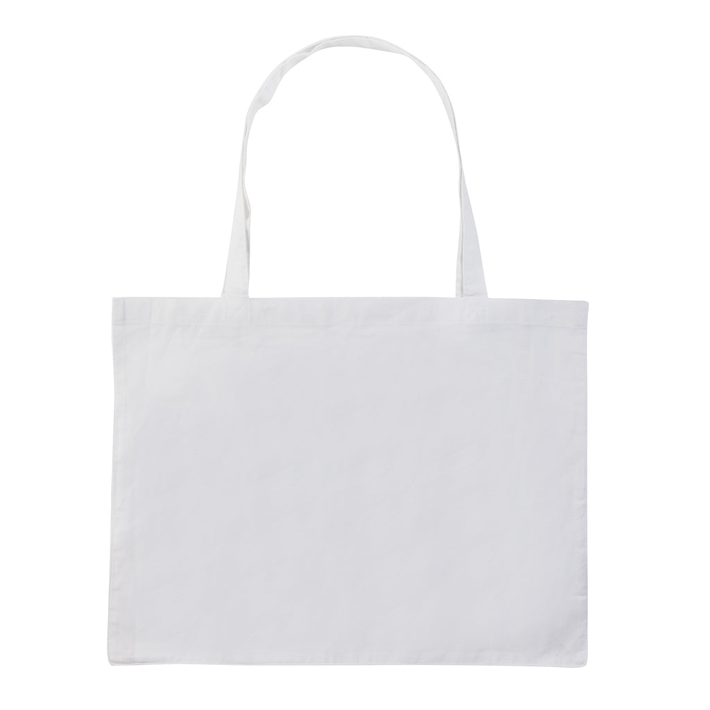 Impact AWARE™ shoppingkasse m. bälg återvunnen bomull 145gr