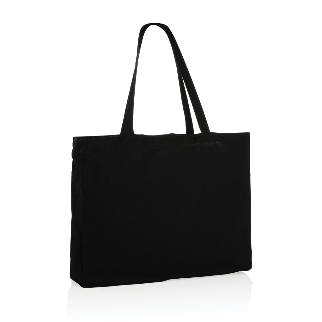 Impact AWARE™ shoppingkasse m. bälg återvunnen bomull 145gr