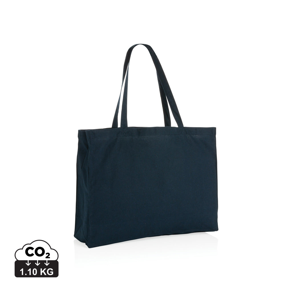 Impact AWARE™ shoppingkasse m. bälg återvunnen bomull 145gr