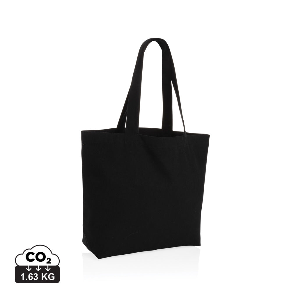 Impact Aware™ shoppingkasse m/ficka 240 gsm ofärgad rcanvas