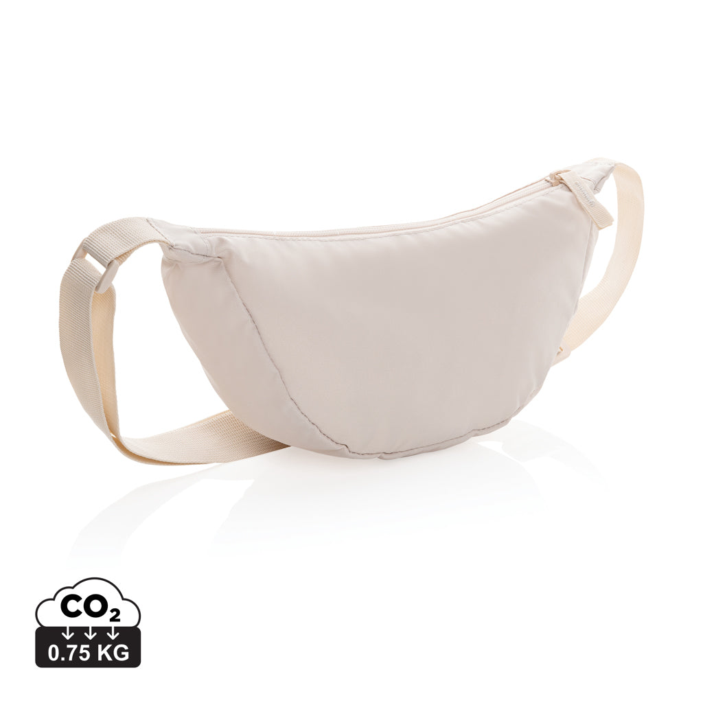 Crescent AWARE™ RPET Halvmåneformad crossbody-väska