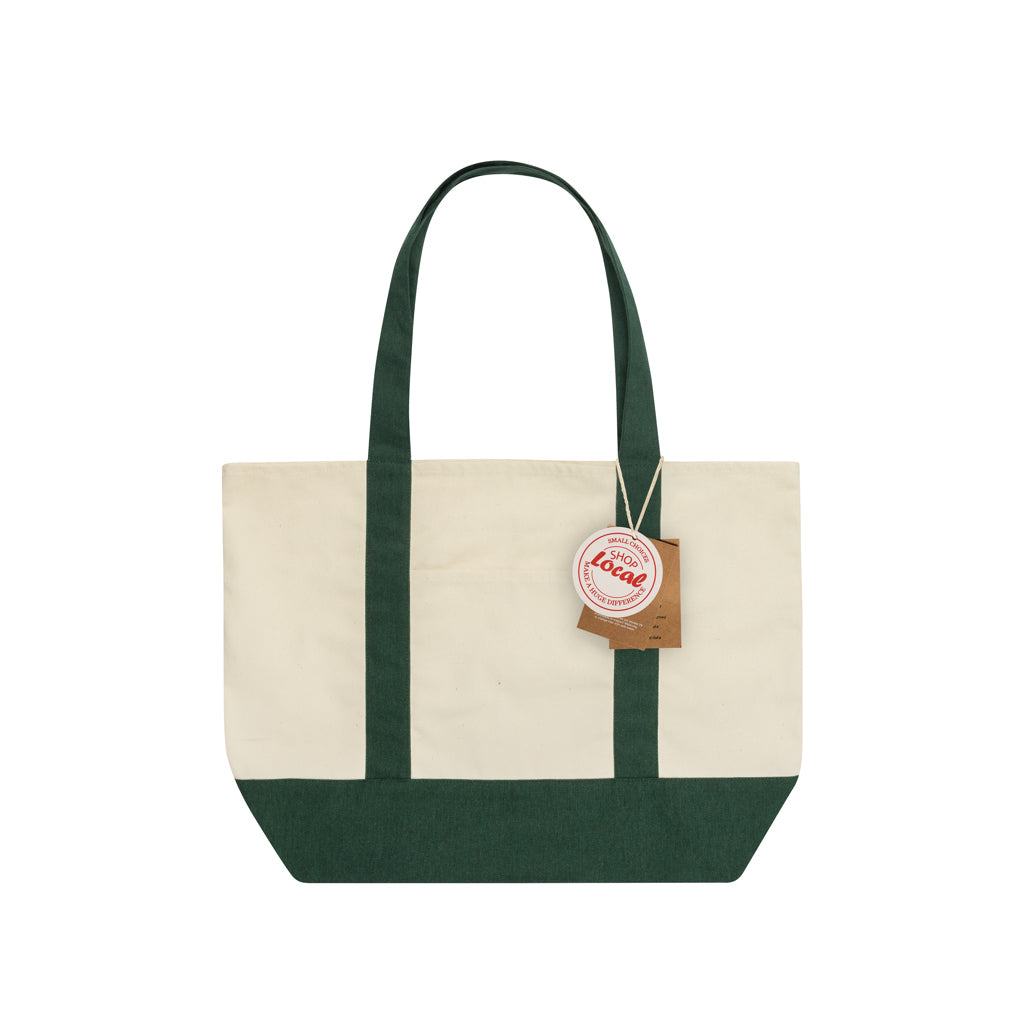 SHOP LOCAL AWARE™ återvunnen bomull 350 gsm Toteväska