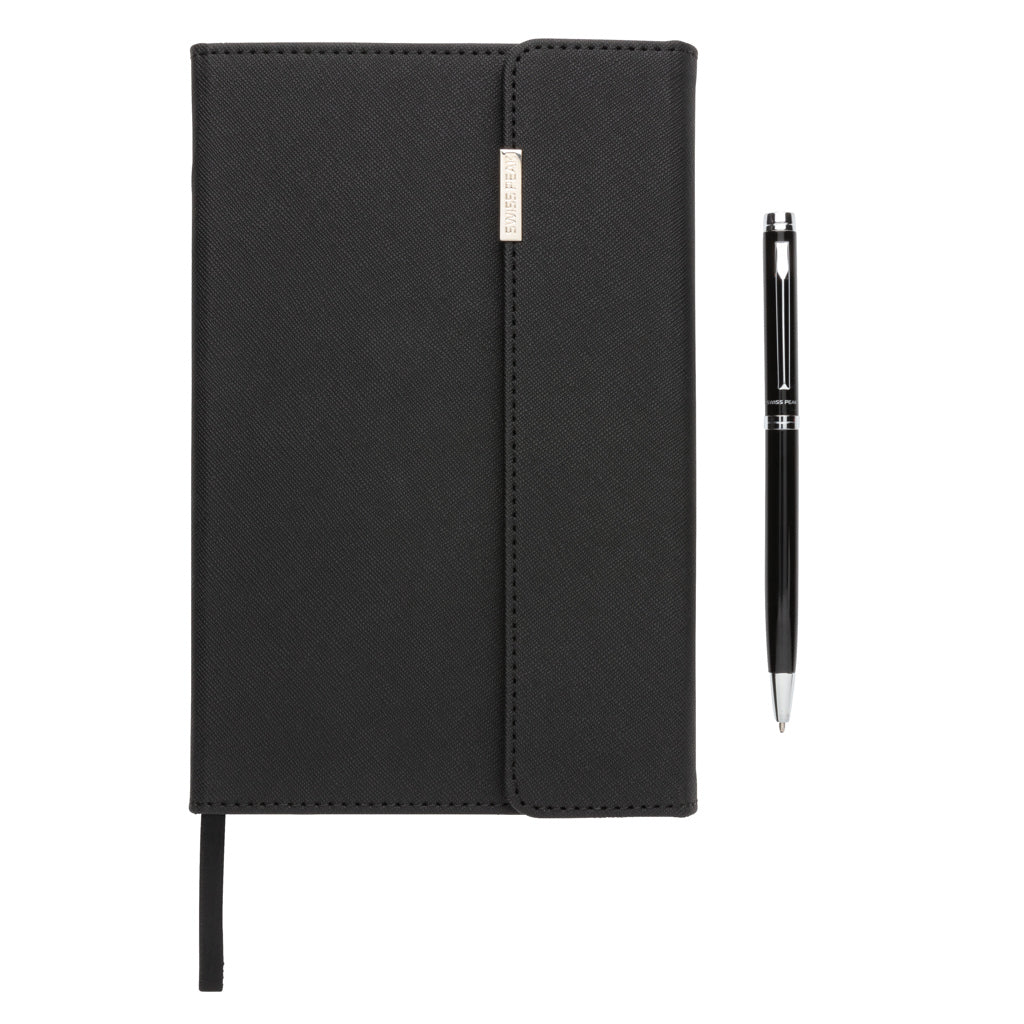 Swiss Peak deluxe A5 anteckningsbok och penna