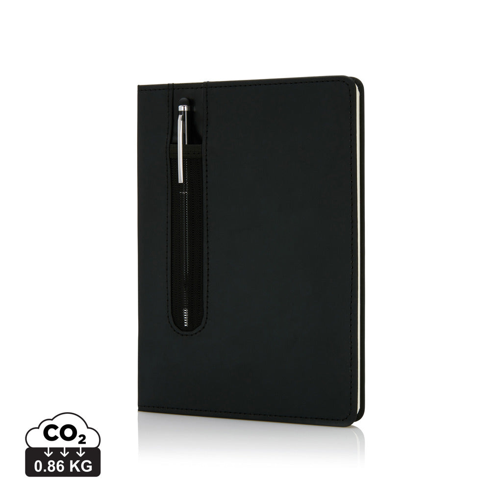 Anteckningsbok Basic - PU - med styluspenna - A5