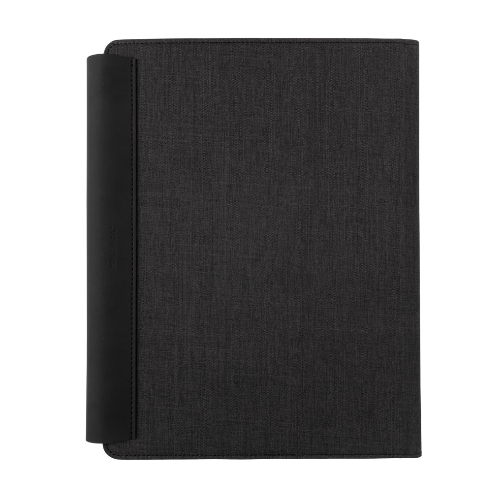 Fiko A4 portfolio med 5W trådlös laddning och powerbank
