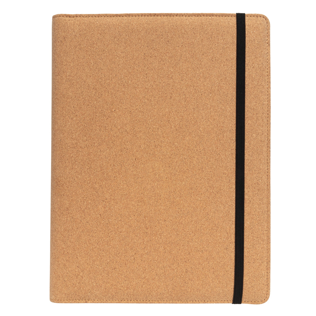 A4 portfolio i kork med penna
