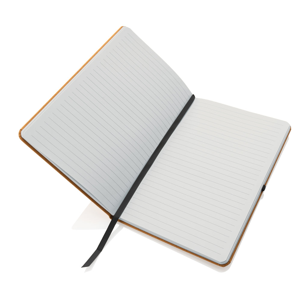 A5 hardcover anteckningsbok i återvunnet läder