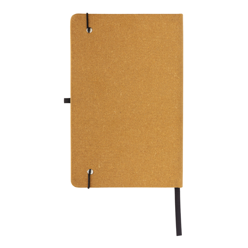 A5 hardcover anteckningsbok i återvunnet läder