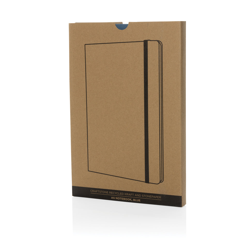 Craftstone A5 kraft och stenpapper anteckningsbok