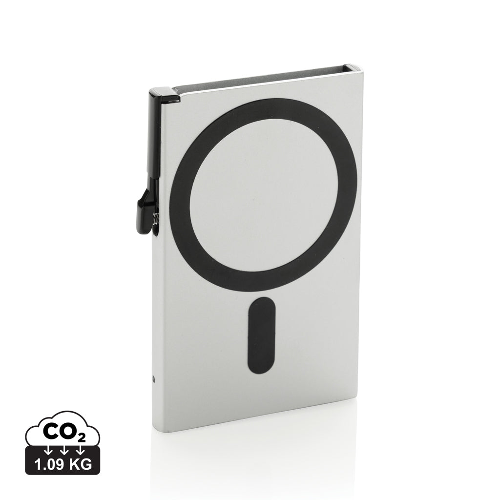 Standard aluminium RFID magnetiskt kortfodral för mobil