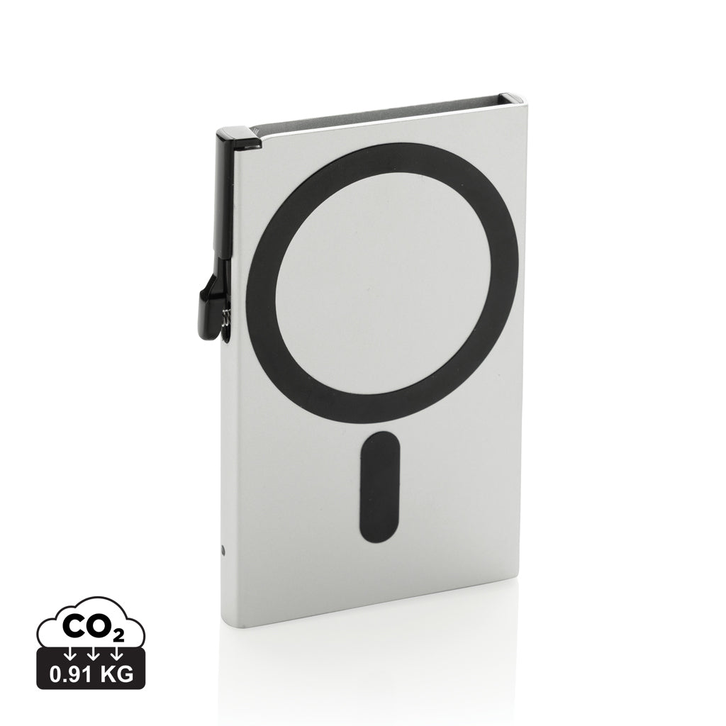 Standard aluminium RFID magnetiskt kortfodral för mobil