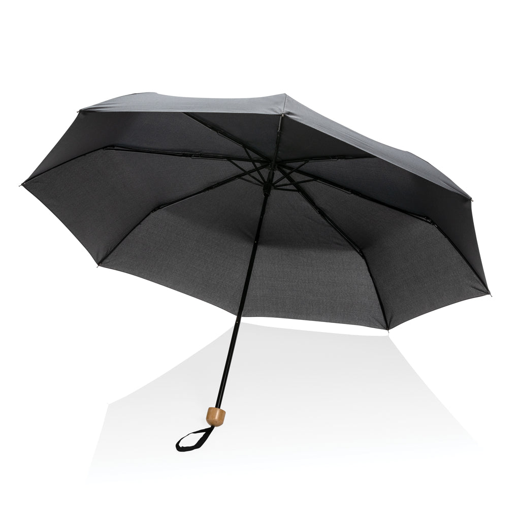 20.5' Impact AWARE™ RPET 190T Pongee paraply bambu